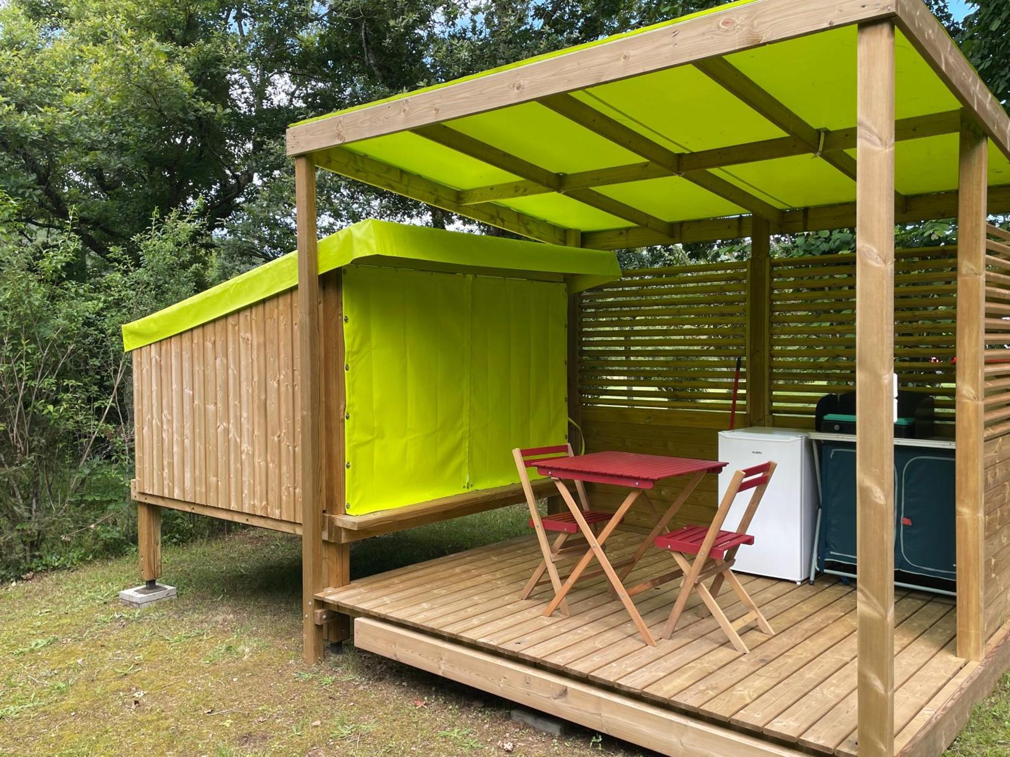 Camping Le Convivial Foncène Exterior foto